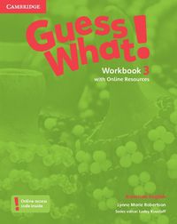 Cover image for Guess What! American English Level 3 Workbook with Online Resources