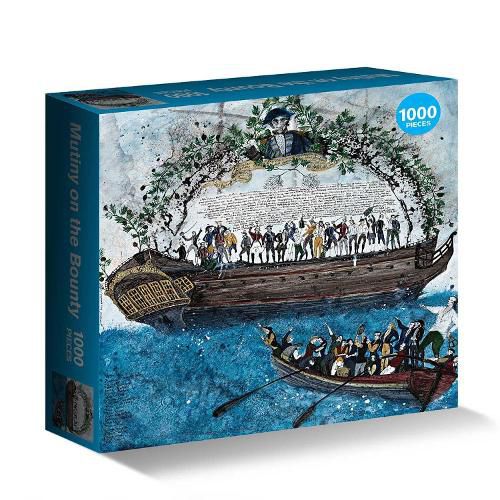 Cover image for Mutiny On The Bounty 1000 Piece Jigsaw Puzzle