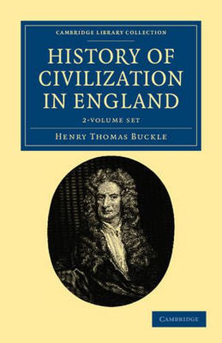 Cover image for History of Civilization in England 2 Volume Set