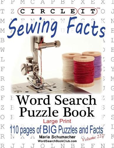 Circle It, Sewing Facts, Word Search, Puzzle Book