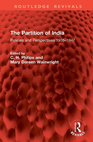 Cover image for The Partition of India