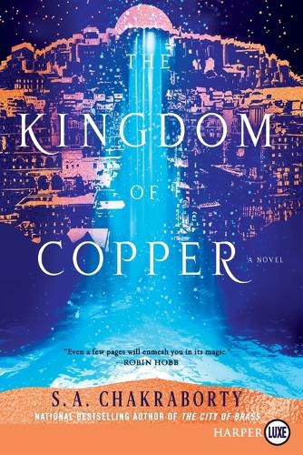 Cover image for The Kingdom Of Copper [Large Print]