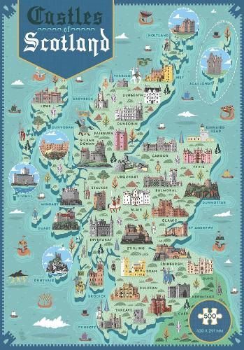 Cover image for Castles of Scotland Jigsaw