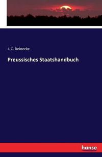 Cover image for Preussisches Staatshandbuch