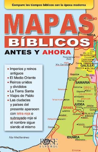 Cover image for Mapas Biblicos Antes Y Ahora