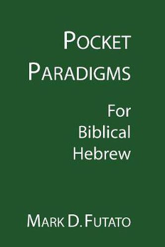 Cover image for Pocket Paradigms: For Biblical Hebrew