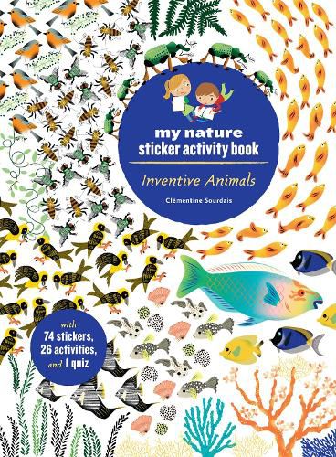 Cover image for Inventive Animals: My Nature Sticker Activity Book