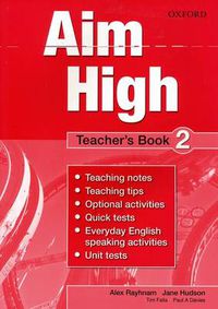 Cover image for Aim High Level 2 Teacher's Book: A new secondary course which helps students become successful, independent language learners