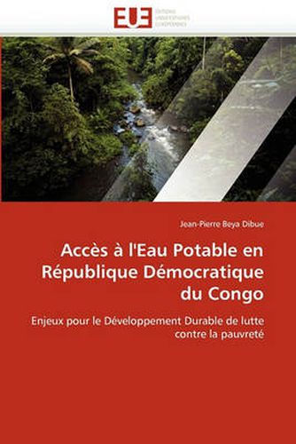 Cover image for Acc?'s L'Eau Potable En R Publique D Mocratique Du Congo