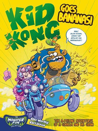 Cover image for Kid Kong Goes Bananas!