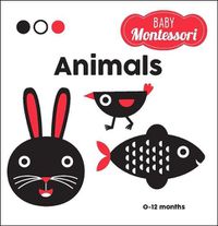 Cover image for Animals: A Baby Montessori Book