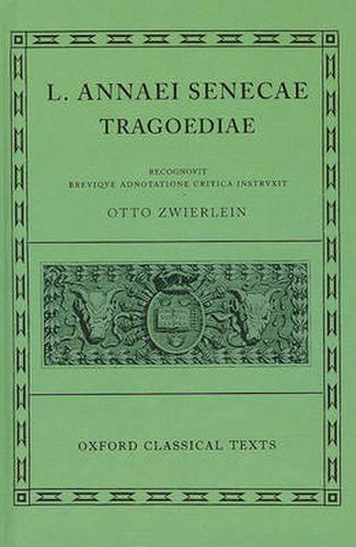 Cover image for Seneca - Tragoediae