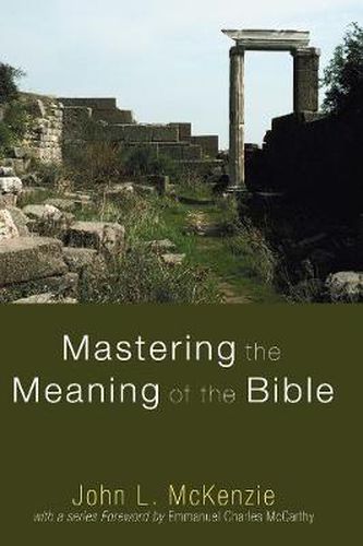 Cover image for Mastering the Meaning of the Bible