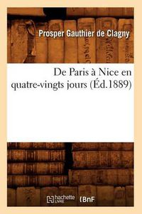 Cover image for De Paris a Nice en quatre-vingts jours (Ed.1889)