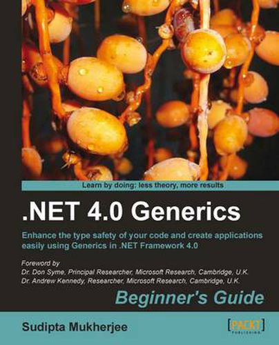 Cover image for .NET Generics 4.0 Beginner's Guide