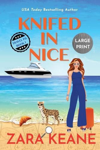 Cover image for Knifed In Nice: Large Print Edition