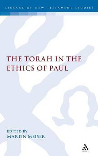 Cover image for The Torah in the Ethics of Paul