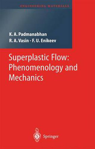Cover image for Superplastic Flow: Phenomenology and Mechanics