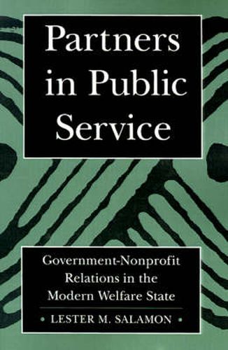 Cover image for Partners in Public Service: Government-Nonprofit Relations in the Modern Welfare State