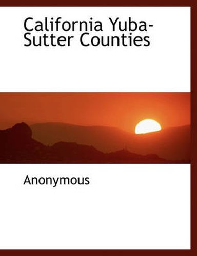 Cover image for California Yuba-Sutter Counties