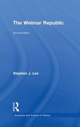 Cover image for The Weimar Republic