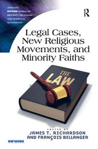 Cover image for Legal Cases, New Religious Movements, and Minority Faiths