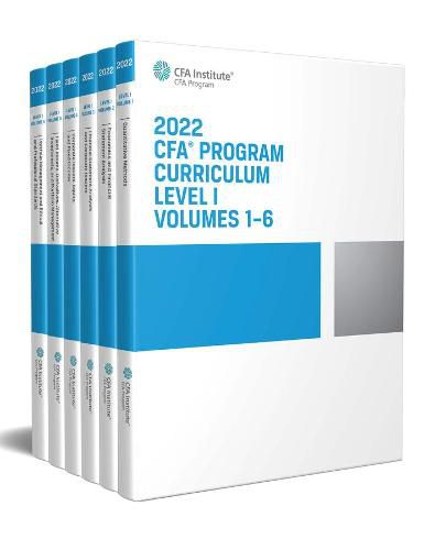 Cover image for 2022 CFA Program Curriculum Level I Box Set