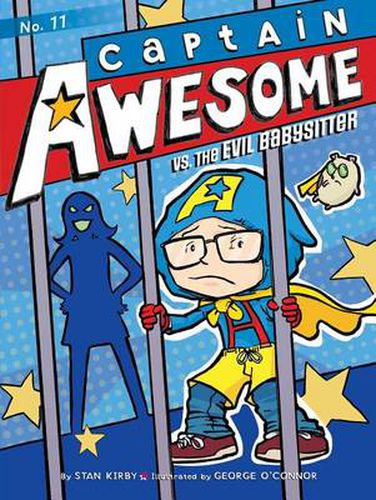 Cover image for Captain Awesome vs. the Evil Babysitter