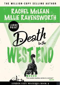 Cover image for Death in the West End (Large Print)
