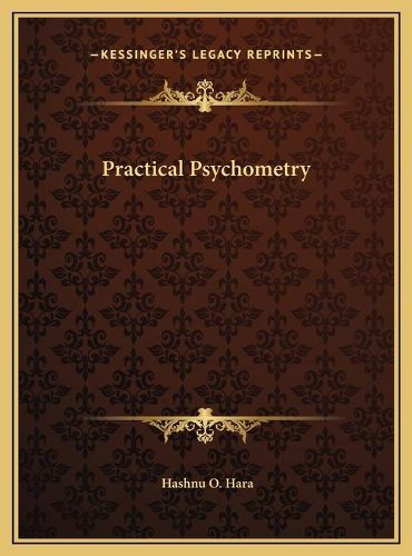 Cover image for Practical Psychometry