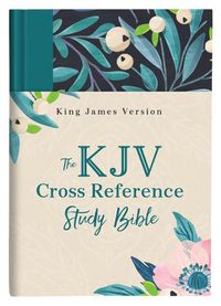 Cover image for The KJV Cross Reference Study Bible--Turquoise Floral