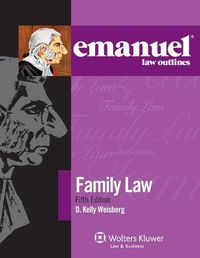 Cover image for Emanuel Law Outlines for Family Law