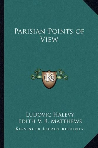 Cover image for Parisian Points of View