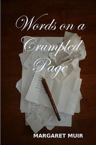 Cover image for Words on a Crumpled Page