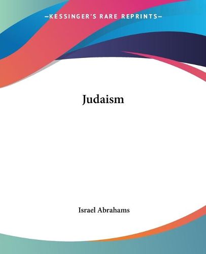 Cover image for Judaism