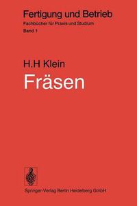 Cover image for Frasen: Verfahren, Betriebsmittel, wirtschaftlicher Einsatz