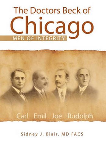 Cover image for The Doctors Beck of Chicago