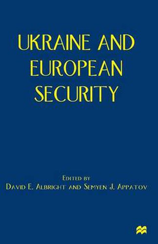 Cover image for Ukraine and European Security