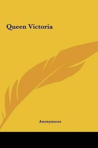 Cover image for Queen Victoria