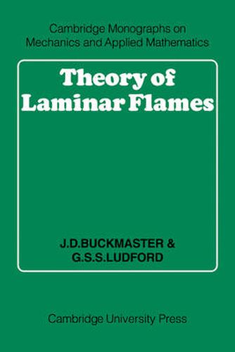 Cover image for Theory of Laminar Flames