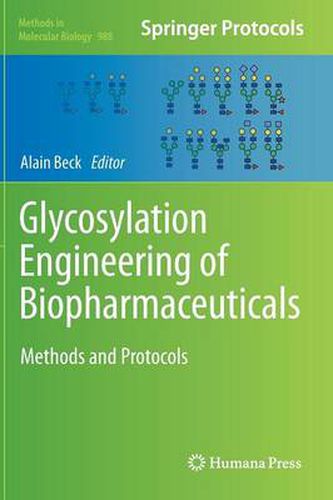 Cover image for Glycosylation Engineering of Biopharmaceuticals: Methods and Protocols