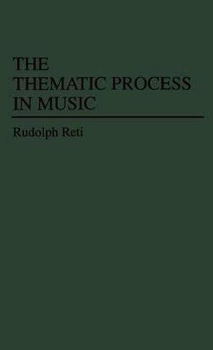 Cover image for The Thematic Process in Music