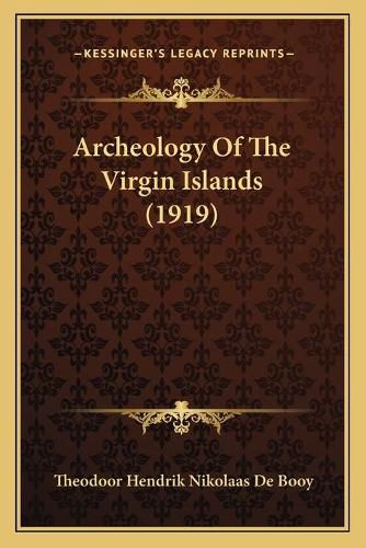 Archeology of the Virgin Islands (1919)