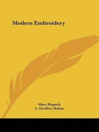 Cover image for Modern Embroidery