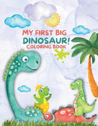 Cover image for Dino-Saurus Coloring Book For Kids