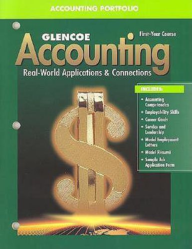 Glencoe Accounting First-Year Course Accounting Portfolio: Real-World Applications & Connections