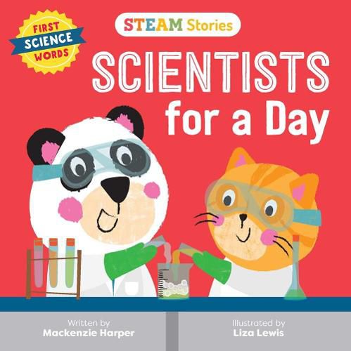 Cover image for Steam Stories Scientists for a Day: First Science Words