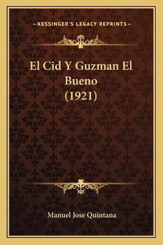 El Cid y Guzman El Bueno (1921)