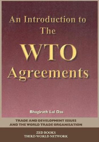 Cover image for An Introduction to the WTO Agreements