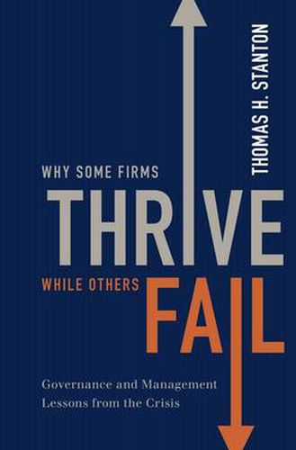 Cover image for Why Some Firms Thrive While Others Fail: Governance and Management Lessons from the Crisis